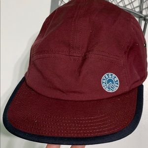 Men’s Small Burgundy/Navy Patagonia 5 panel hat